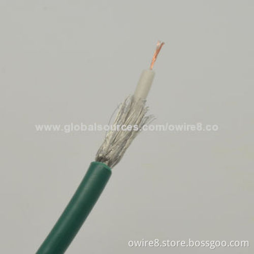 Micro Coaxial Cable, Transparent PVC Jacket, 100m or 300m Per RollNew